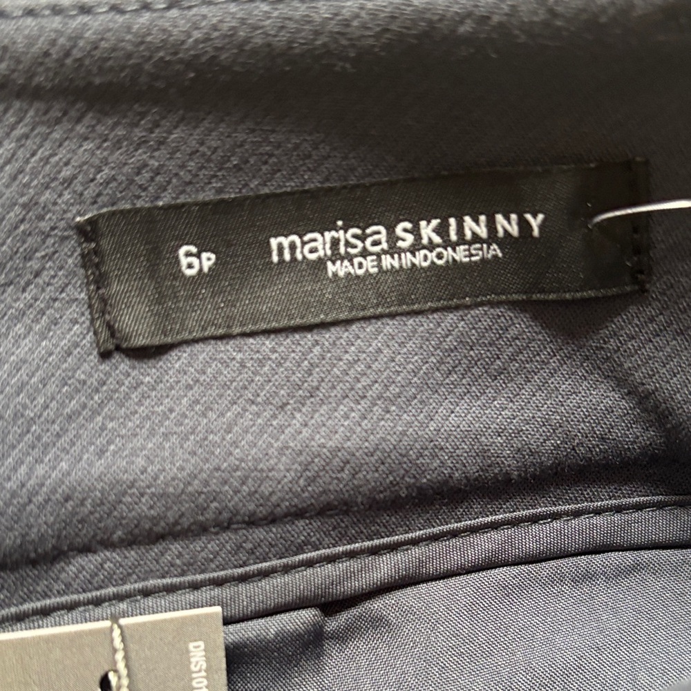 LOFT Marisa Slate Gray Tailored Straight-Leg Pants - Picture 5 of 14